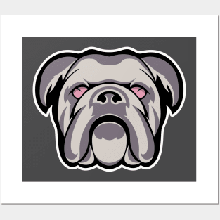 Bulldog Posters and Art